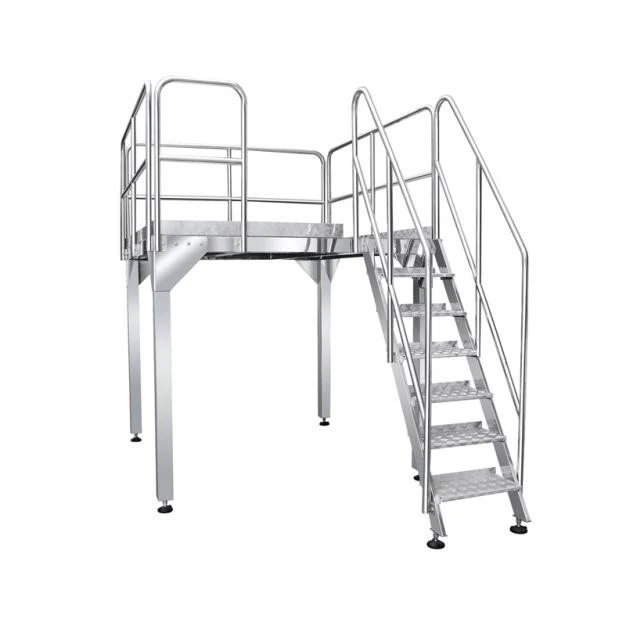 Piattaforma di accesso in acciaio inossidabile